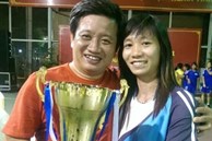 Ông Đoàn Ngọc Hải khoe kỷ niệm với tiền vệ Thuỳ Trang: Luôn động viên không được bỏ cuộc