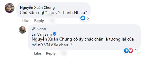 Khi được hỏi nghĩ thế nào về Thanh Nhã tiền đạo 2k1 của đội tuyển bóng đá nữ, MC Lại Văn Sâm đáp khiến ai nghe cũng mát lòng-2