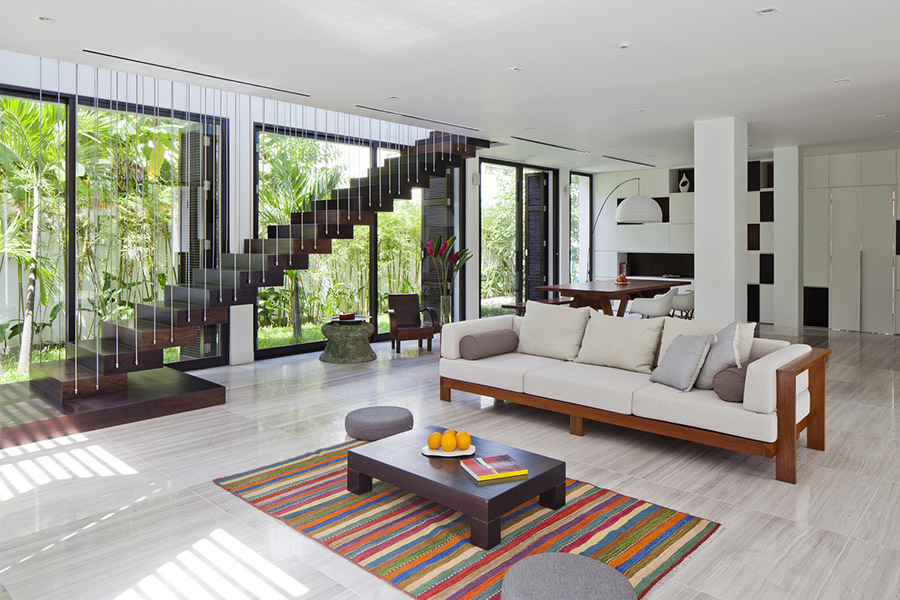 Biệt thự hiện đại 2 tầng mái bằng như resort ở ‘khu nhà giàu’ TP.HCM-8