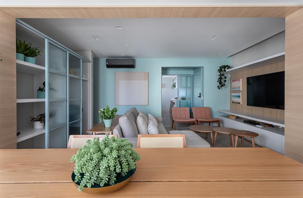 Học chuyên gia mẹo để trang trí và tận hưởng không gian phía sau ghế sofa-4