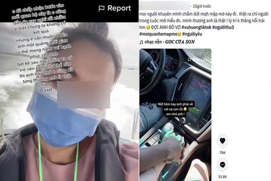 Xôn xao trước đoạn clip 'tiểu tam' trơ trẽn nhất năm: 'Lý trí không thắng nổi trái tim, đợi anh bỏ vợ'