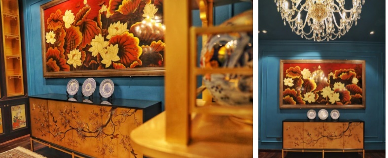 4 mẫu bàn thờ đúng lễ nghi, chuẩn phong thuỷ khiến dân tình trầm trồ: Bày biện khéo hết phần thiên hạ, bảo sao gia chủ đắc sai tài lộc-14