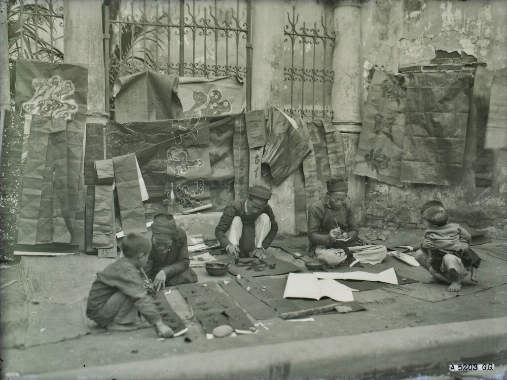 Hình ảnh cực hiếm về Tết Hà Nội cách đây 100 năm: Cả 1 thế kỉ sao vẫn thấy bồi hồi, thân thương đến lạ-9