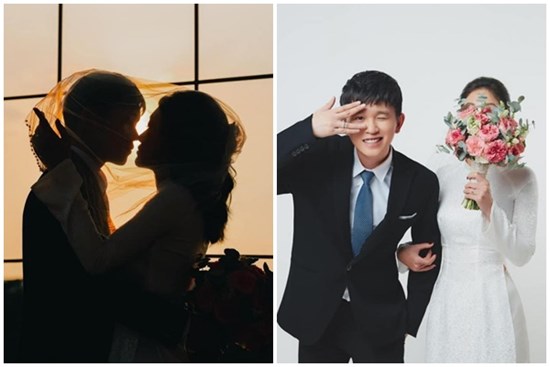 Rapper B Ray tung ảnh cưới, dân mạng tò mò danh tính cô dâu