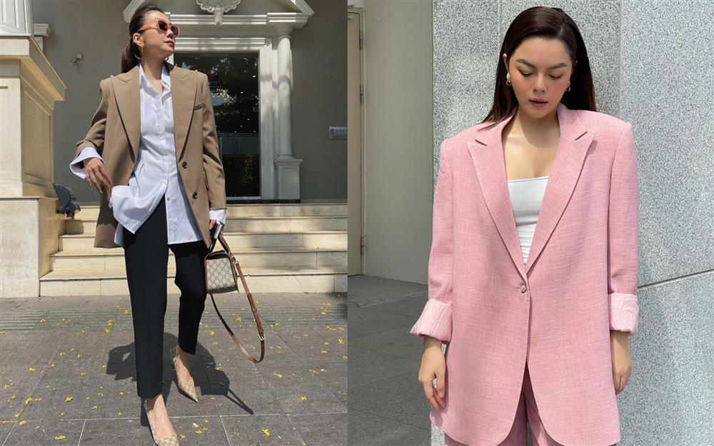 Mặc blazer mùa xuân trẻ trung như sao Việt với 13 cách mix không cầu kỳ-1