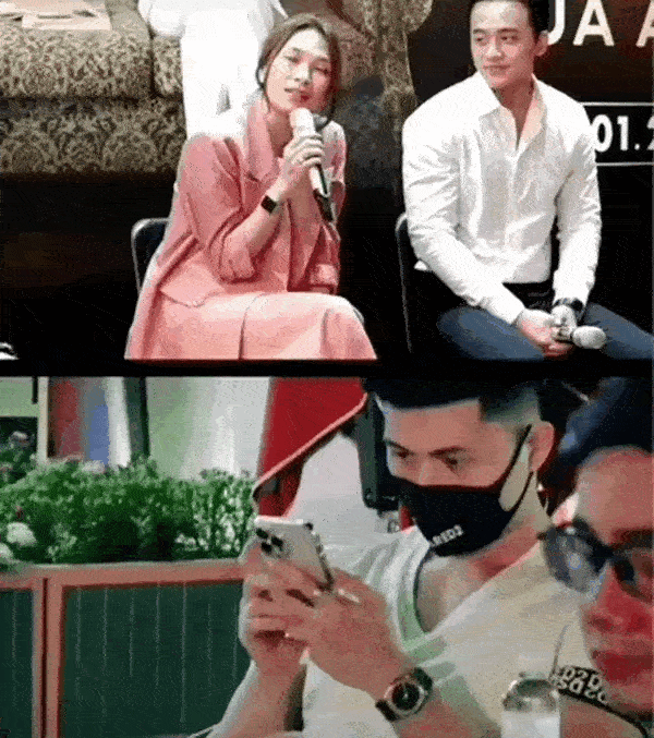 Clip: Biểu cảm 2 tình trẻ nổi tiếng khi nghe Mỹ Tâm và Lệ Quyên hát, thái độ thế nào mà gây tranh cãi?-2
