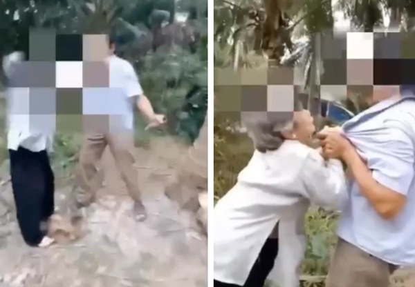 Xôn xao clip con gái ruột đánh mẹ già ở Bến Tre, chính quyền vào cuộc-1