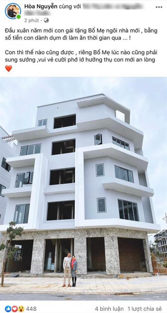 Hé lộ hình ảnh biệt thự hoành tráng mà Hòa Minzy xây cho bố mẹ ở Bắc Ninh-7