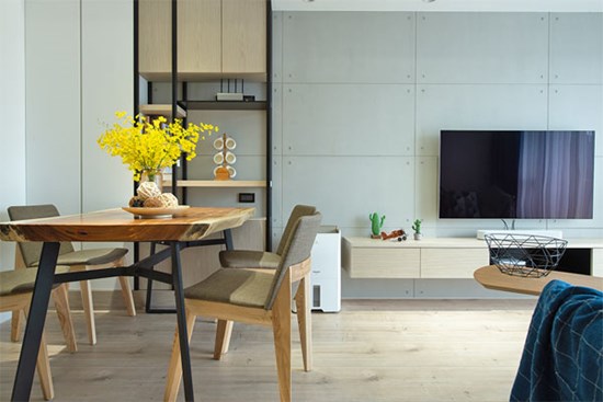 Căn hộ 36m2 thiết kế mở đa chức năng, tăng tính tương tác, đảm bảo cuộc sống luôn vui vẻ, thoải mái