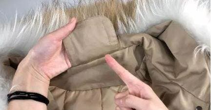 Hôm nay tôi mới biết phần vải ở cổ áo khoác cũng có công dụng rất lớn, sau khi đọc xong tôi đã nắm được kiến thức-1