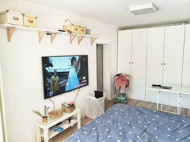 Nhà tập thể 43m² lột xác” thành không gian xinh xắn sau 3 tháng tự tay cải tạo của cặp đôi mới cưới-17