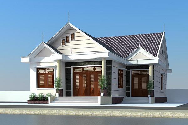 9 mẫu nhà cấp 4 đẹp nhất năm 2022: Chi phí xây dựng thấp, không sợ lỗi mốt-1