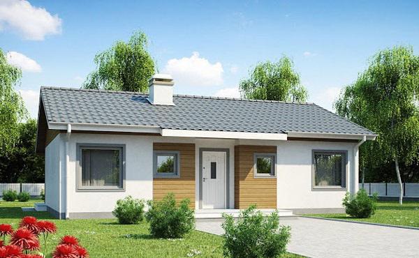 9 mẫu nhà cấp 4 đẹp nhất năm 2022: Chi phí xây dựng thấp, không sợ lỗi mốt-5