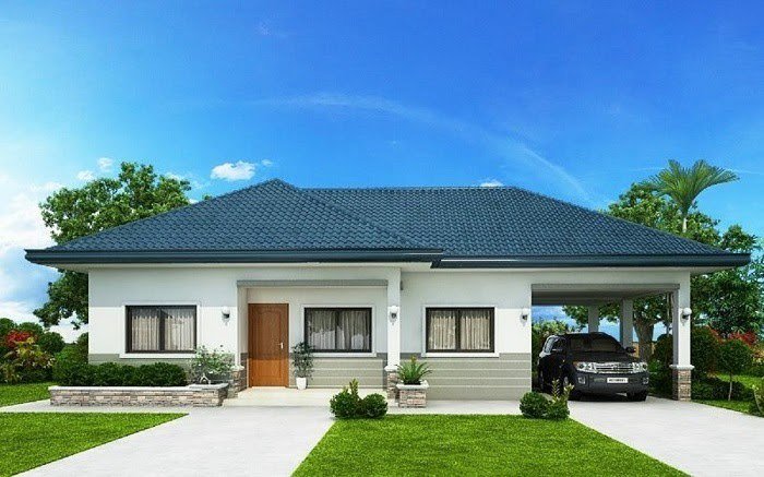 9 mẫu nhà cấp 4 đẹp nhất năm 2022: Chi phí xây dựng thấp, không sợ lỗi mốt-7