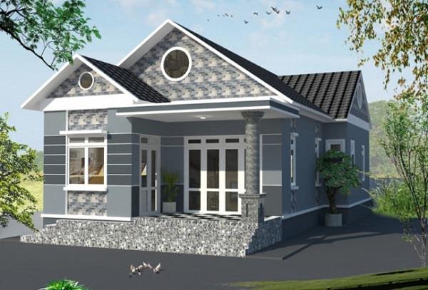 9 mẫu nhà cấp 4 đẹp nhất năm 2022: Chi phí xây dựng thấp, không sợ lỗi mốt-15