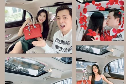 Nam ca sĩ chiều vợ nức tiếng Vbiz: Hết mua xe hơi còn tặng túi hiệu đắt đỏ nhân dịp Valentine