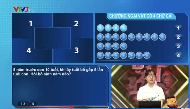 Câu hỏi Olympia: Con 10 tuổi, bố gấp 5 lần tuổi con. Hỏi bố sinh năm nào? - Đáp án cực dễ nhưng rất ít người tìm ra-1