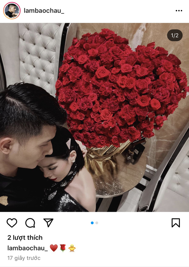 Lệ Quyên ghì chặt Lâm Bảo Châu trong đêm Valentine, còn gọi bạn trai 1 tiếng chồng-1