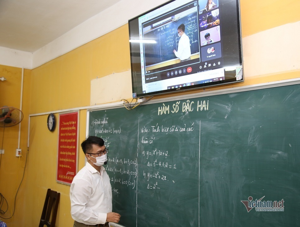 Trường học căng mình dạy học on – off, áp lực vì nỗi lo F0-1