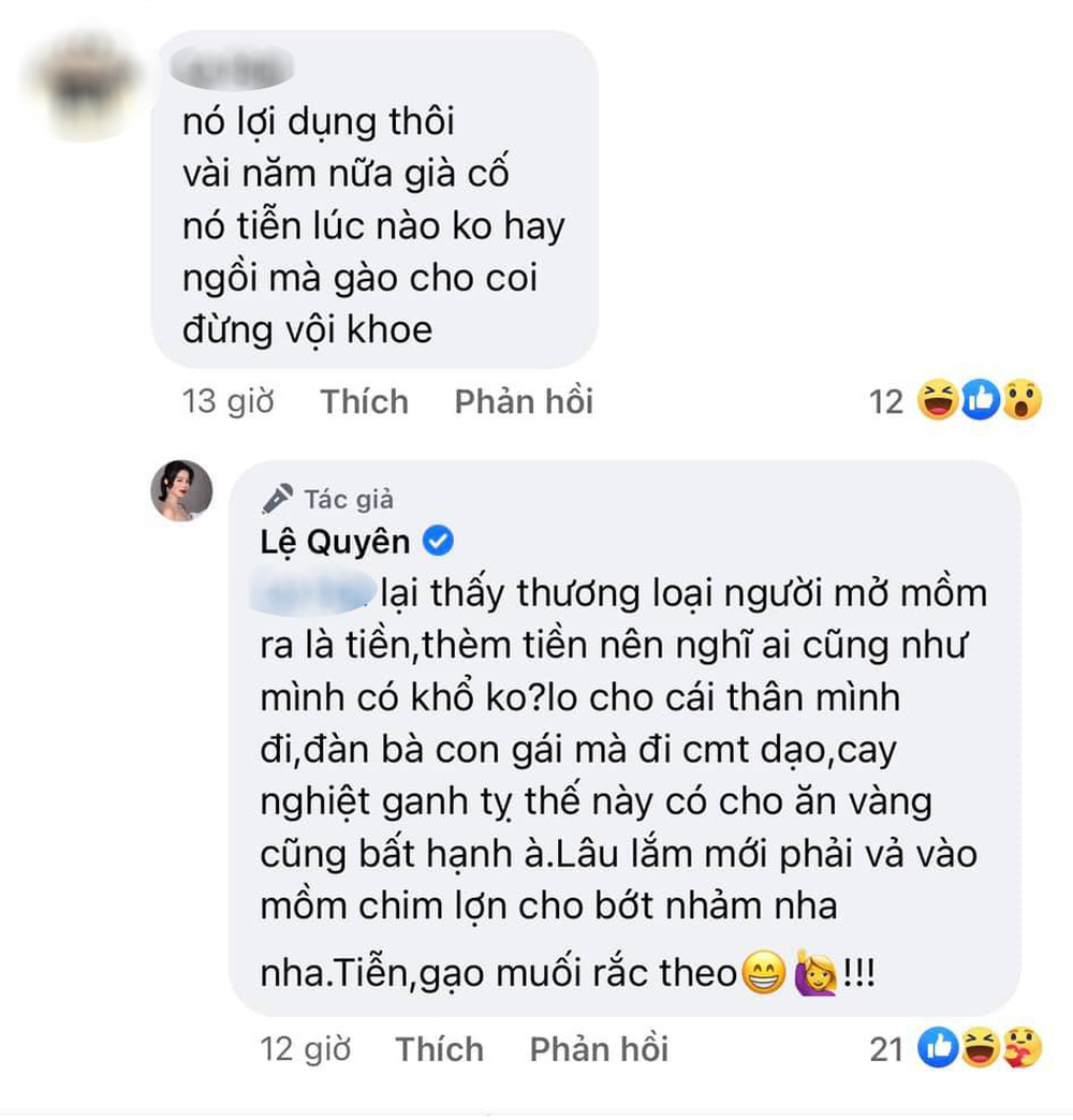 Lệ Quyên nổi giận khi bị nói khoe khoang, để tình trẻ kém 12 tuổi lợi dụng tiền bạc-3