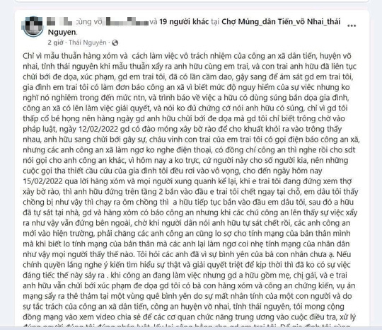 Vụ nổ súng bắn hàng xóm: Công an nói gì về thông tin vô trách nhiệm trước khi xảy ra vụ án?-2