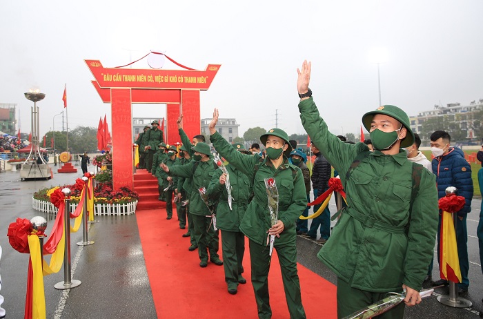 Náo nức ngày hội tòng quân của Thanh niên Thủ đô-1