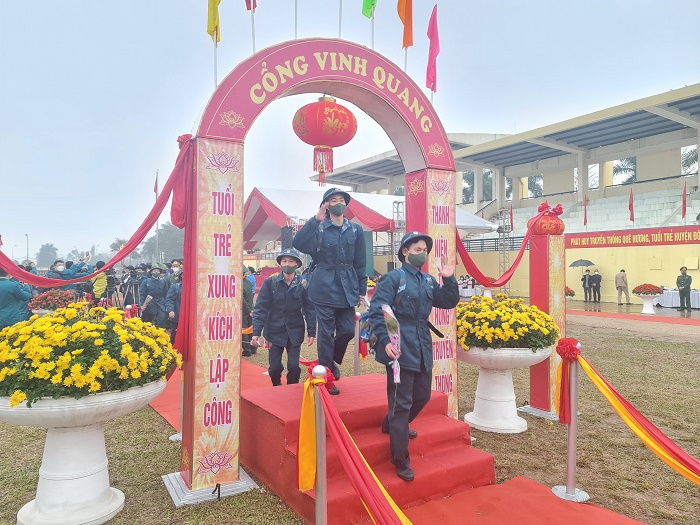 Náo nức ngày hội tòng quân của Thanh niên Thủ đô-4