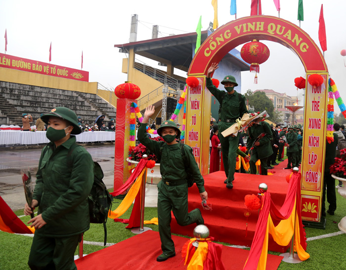 Náo nức ngày hội tòng quân của Thanh niên Thủ đô-14