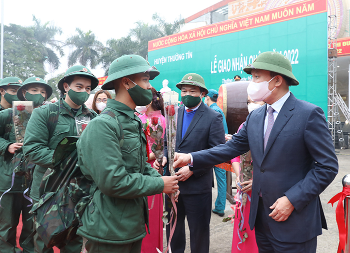 Náo nức ngày hội tòng quân của Thanh niên Thủ đô-16