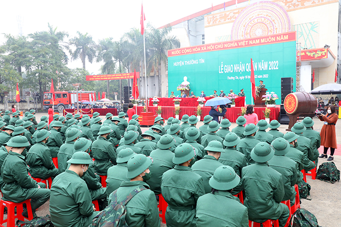 Náo nức ngày hội tòng quân của Thanh niên Thủ đô-19