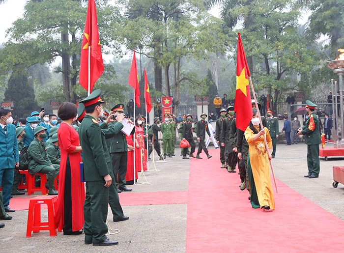 Náo nức ngày hội tòng quân của Thanh niên Thủ đô-20