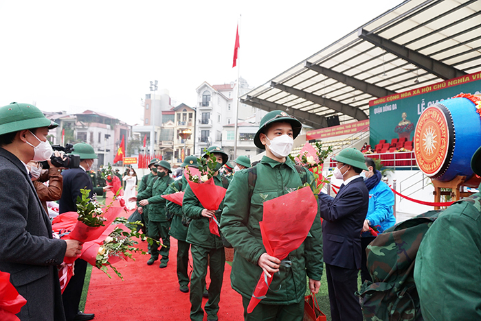 Náo nức ngày hội tòng quân của Thanh niên Thủ đô-32