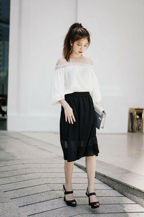 Mặc đẹp như fashionista với cách mix chân váy maxi chuẩn chỉnh-6
