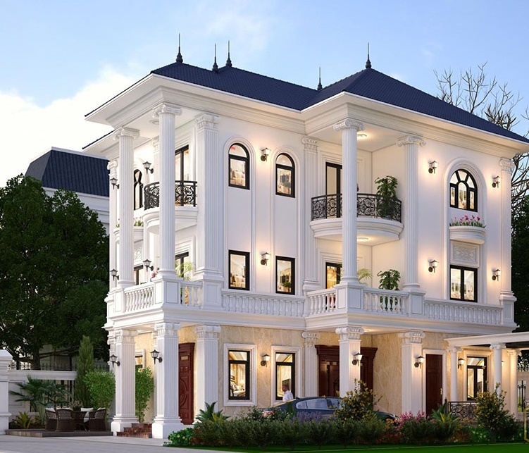 Mẫu nhà ống 3 tầng mái Thái đẹp tinh tế, quanh năm mát mẻ-4