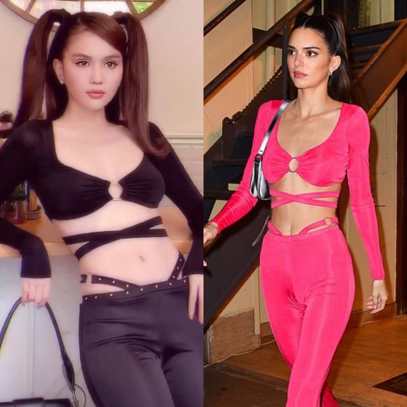 Không phải Di Băng, Ngọc Trinh mới nghiện nhái Kendall Jenner-10