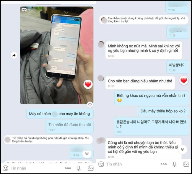 Cô gái bị tóm gáy khi ngày nhắn tin 2 tiếng với bạn trai người khác và cú chốt cực gắt của đương kim bạn gái khiến kẻ thứ 3 câm nín-2