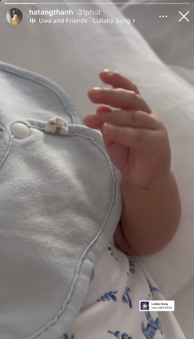 Chỉ qua clip vài giây, nhóc tỳ thứ 3 nhà tài phiệt của Hà Tăng gây bão vì hành động này?-3