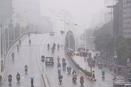 Trời chuyển rét đậm kèm mưa lớn, Hà Nội và các tỉnh miền Bắc bước vào chuỗi ngày thời tiết rất xấu