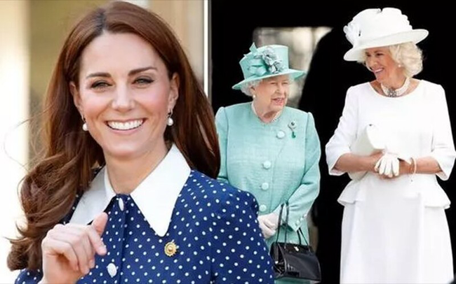 Nữ hoàng Anh gặp riêng con dâu Camilla và Công nương Kate nhắn gửi nhiều điều, trong đó có liên quan nhà Meghan-1