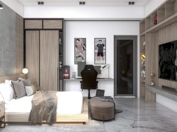 Không gian nhà cầu thủ Hoàng Đức - tân chủ nhân của giải thưởng Quả bóng vàng nam năm 2021-3