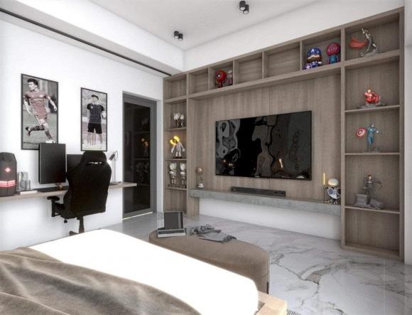 Không gian nhà cầu thủ Hoàng Đức - tân chủ nhân của giải thưởng Quả bóng vàng nam năm 2021-4