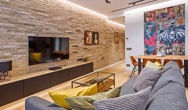 Căn hộ mang phong cách cá tính,&nbsp;hiện đại mà vẫn&nbsp;đậm không khí đồng quê mộc mạc-1