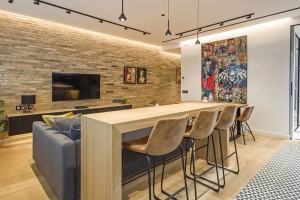 Căn hộ mang phong cách cá tính,&nbsp;hiện đại mà vẫn&nbsp;đậm không khí đồng quê mộc mạc-4