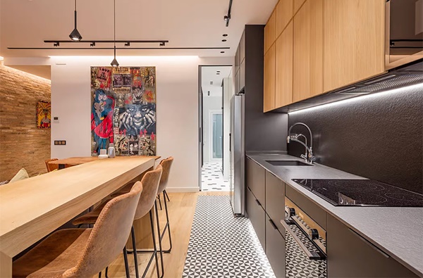 Căn hộ mang phong cách cá tính, hiện đại mà vẫn đậm không khí đồng quê mộc mạc-5