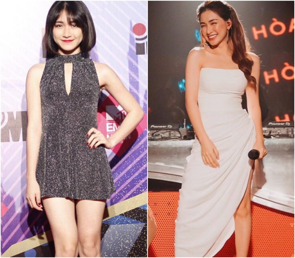 Style của Hòa Minzy thay đổi thế nào khi yêu Minh Hải: Vì chàng mà hết mặc xấu, lột xác thành quý cô hàng hiệu-5