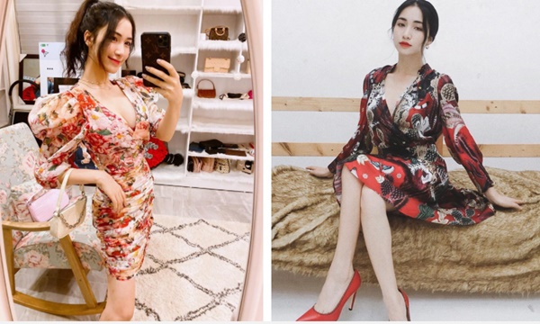 Style của Hòa Minzy thay đổi thế nào khi yêu Minh Hải: Vì chàng mà hết mặc xấu, lột xác thành quý cô hàng hiệu-10