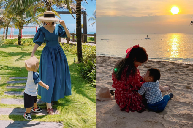 Hòa Minzy có 4 quy tắc dạy con quá hay: Bảo sao Bo thông minh, sáng tạo lại có trái tim ấm áp-3