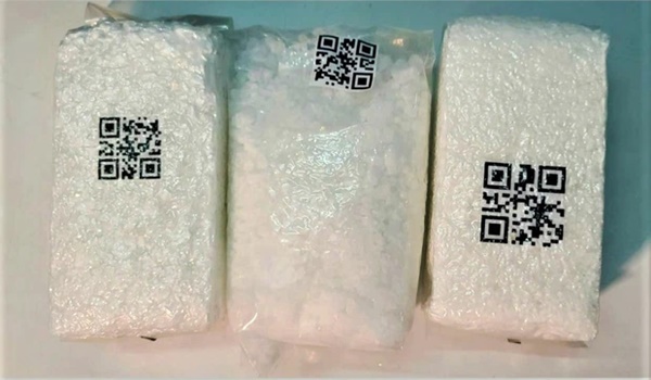 Bắt quả tang tài xế taxi vận chuyển thuê 3 kg ma túy có in mã QR code-2