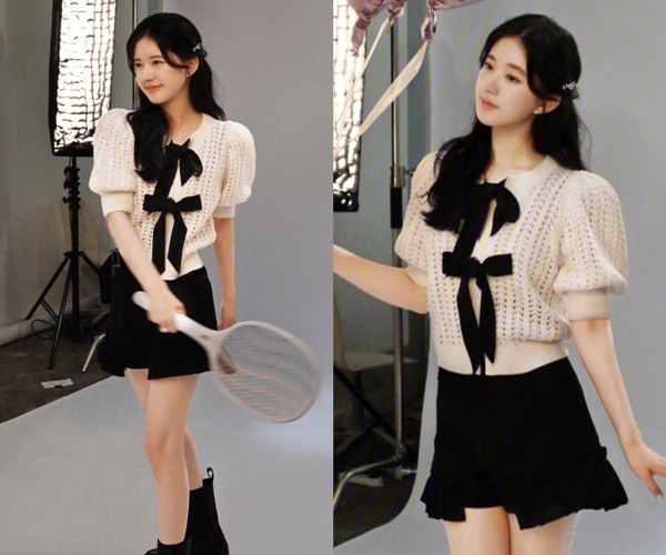 Jisoo đụng hàng mỹ nhân trà xanh Triệu Lộ Tư: Đẳng cấp sang chảnh phân định chỉ bằng 1 món đồ-5