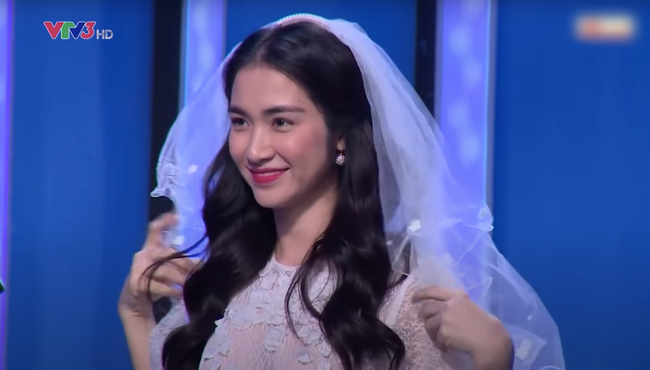 Cảnh Hòa Minzy mặc áo cưới trên sóng VTV, nhắc chuyện ăn cơm trước kẻng-2